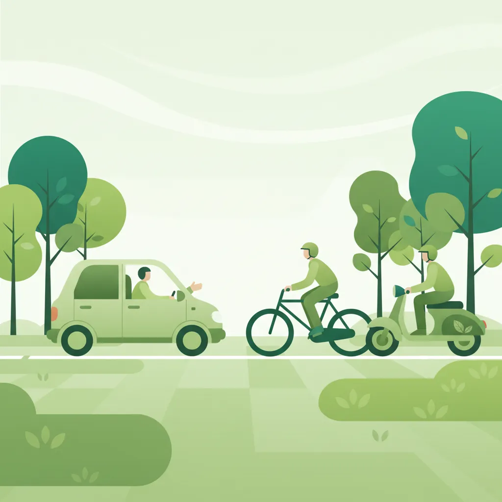 Dutch Driving Theory B: Interacting with Cyclists and Mopeds