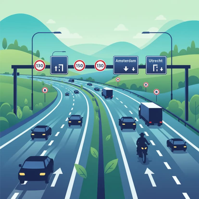 Autosnelweg (Motorway) Rules lesson image