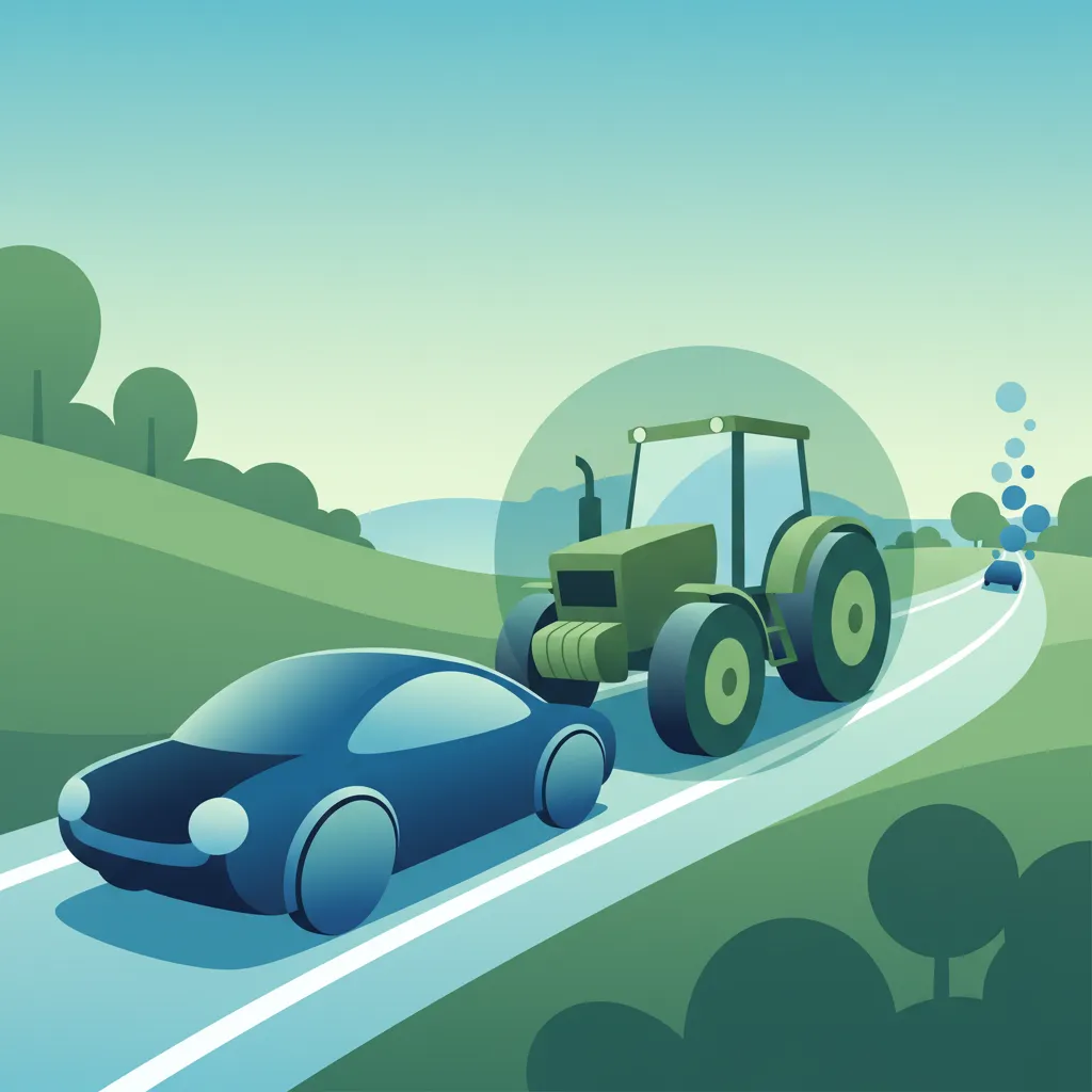 Inhalen van lange en langzame voertuigen voor het Nederlandse rijexamen