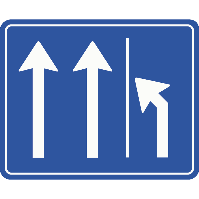 C23-02 - Clear the Rush-Hour Lane road sign