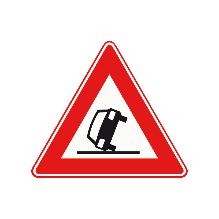 J34 - Accident road sign