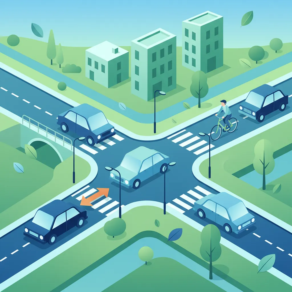 Priority Rules and Intersection Navigation