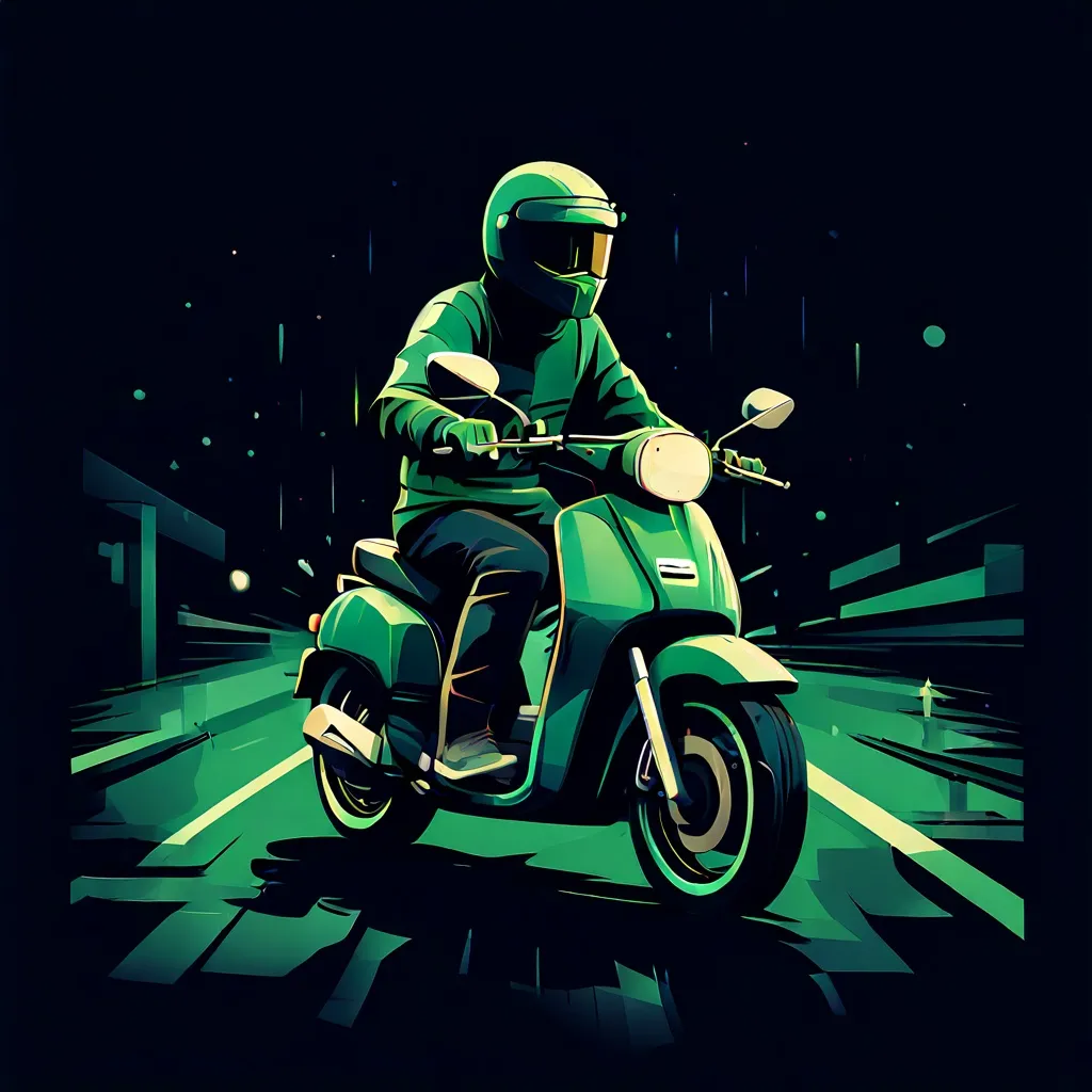 Night Riding for AM Licence Holders: Visibility and Fatigue Risks