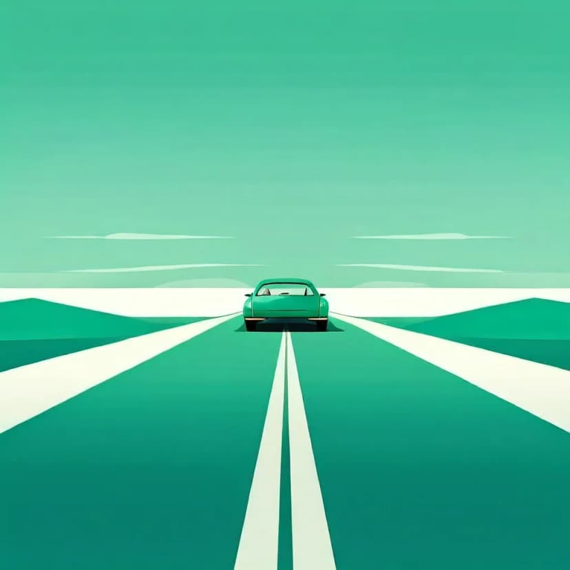 Körning utan vägmarkeringar: Nederländska regler för placering och prioritet