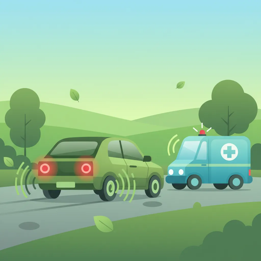 Nederländsk AM-teori: Nödstopp och utryckningsfordon