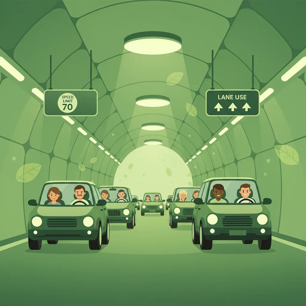 Hollanda Motosiklet Teorisi A: Tünel Güvenlik Kuralları (tunnelvoorschriften)