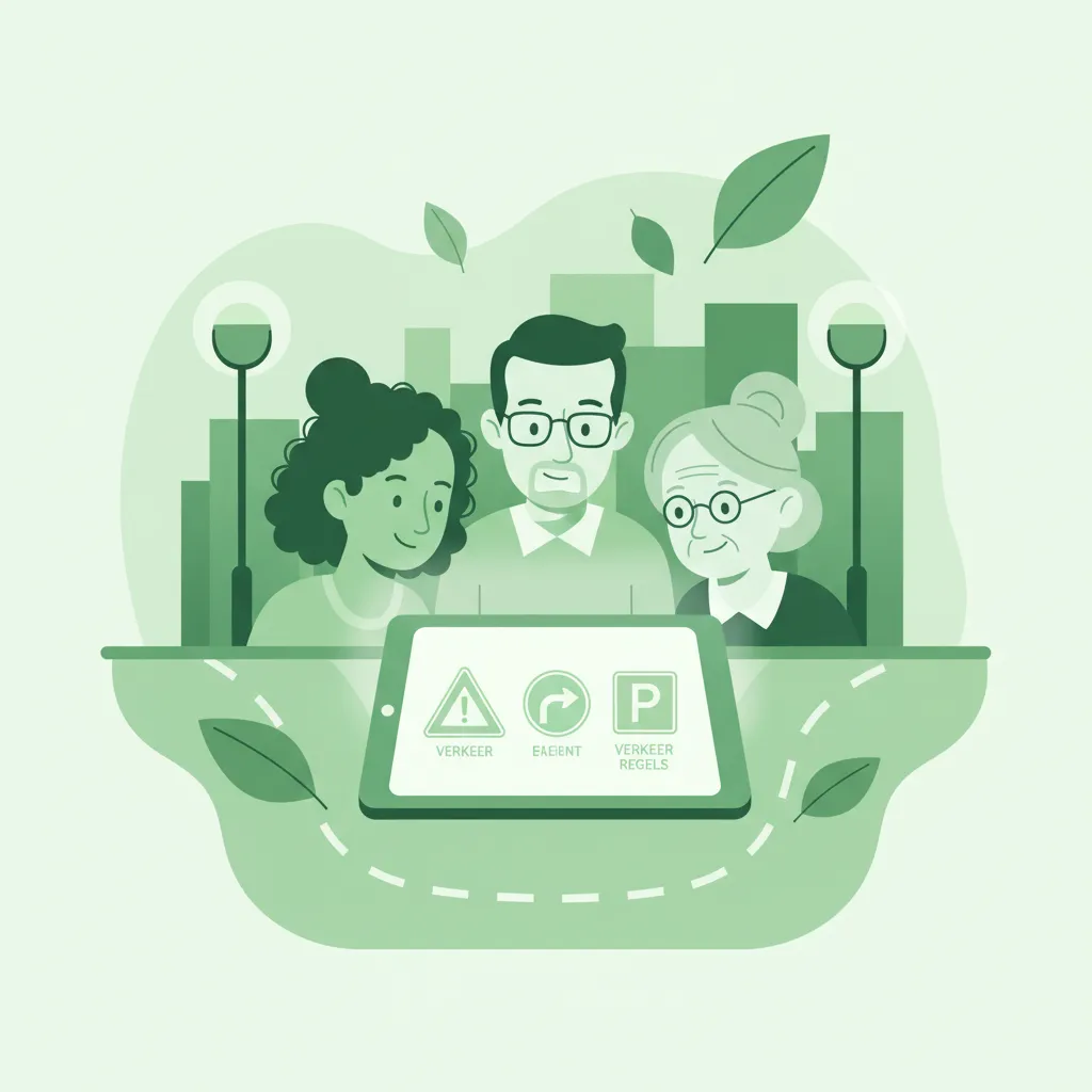 Översikt över nederländsk trafiklagstiftning översiktsbild för lektionen