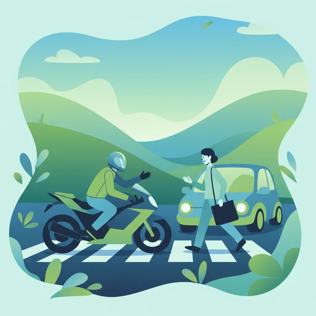 Holenderska teoria motocyklowa A: Etyka w jeździe motocyklem