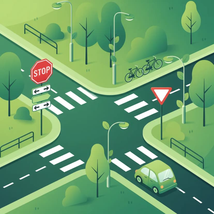 Regulatory Sign Recognition driving theory lesson