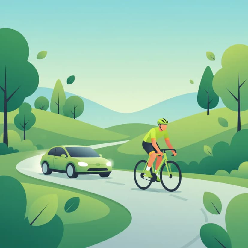 Being Visible: Defensive Road Positioning lesson image