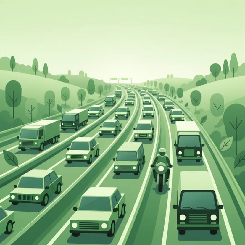 Navigating Congestion and 'File Rijden' (Lane Filtering) lesson image