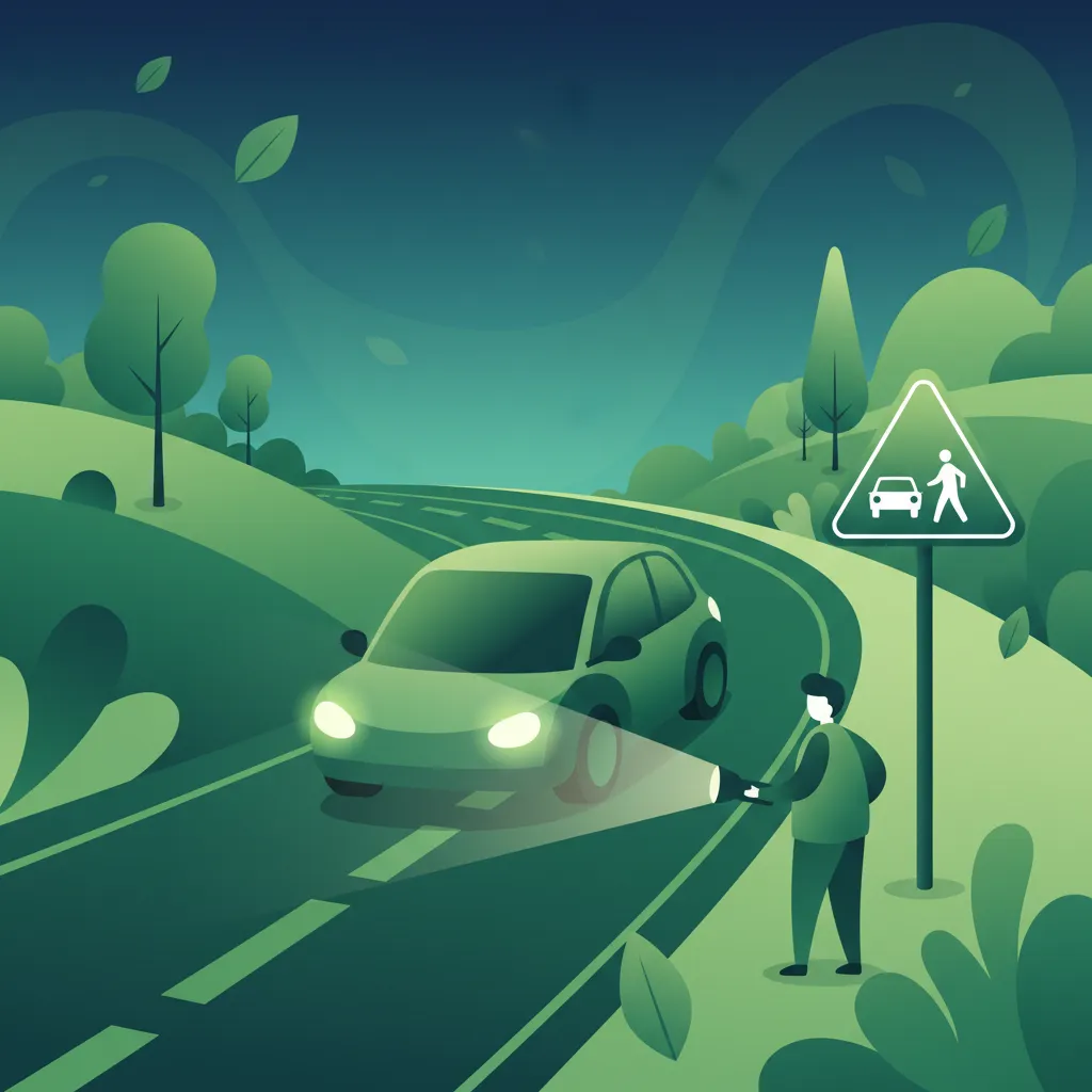 Light, Reflector, and Horn Functionality driving theory lesson