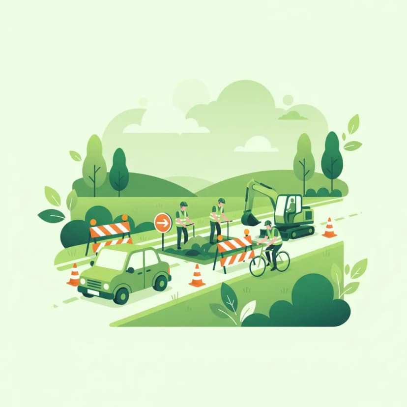 Temporary Signs and Construction Zones lesson image