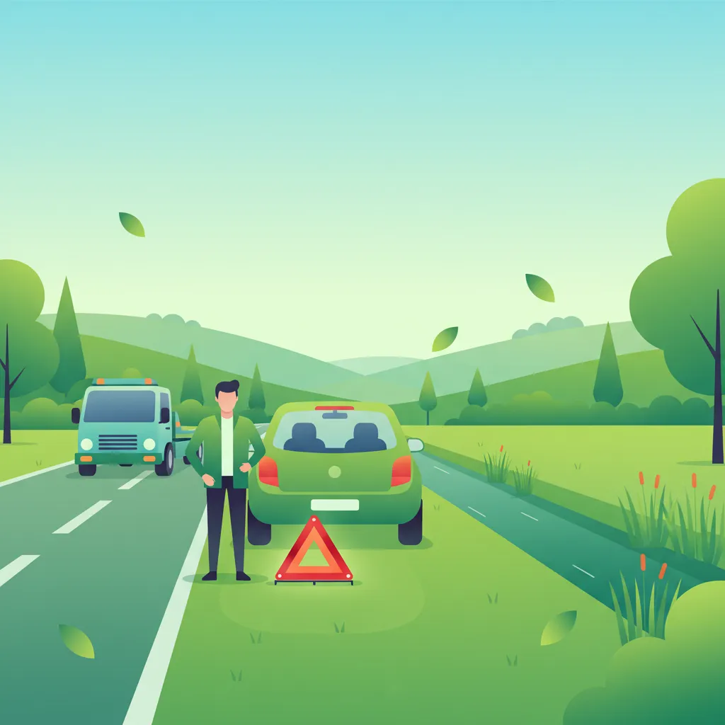 Dutch Driving Theory AM: Duties after a Roadside Breakdown