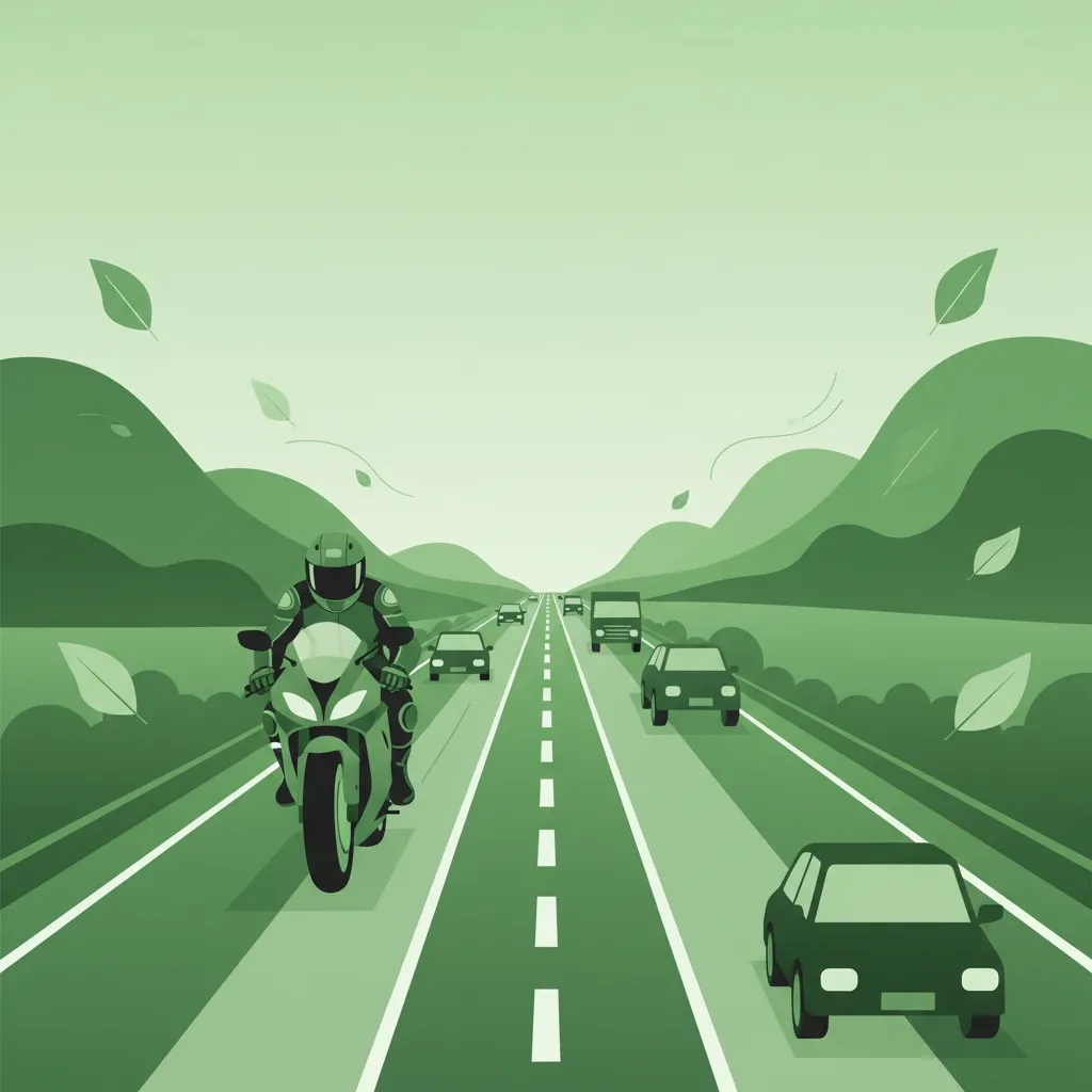 Nederlandse Motor Theorie A: Hoge Snelheid Rijden op Snelwegen