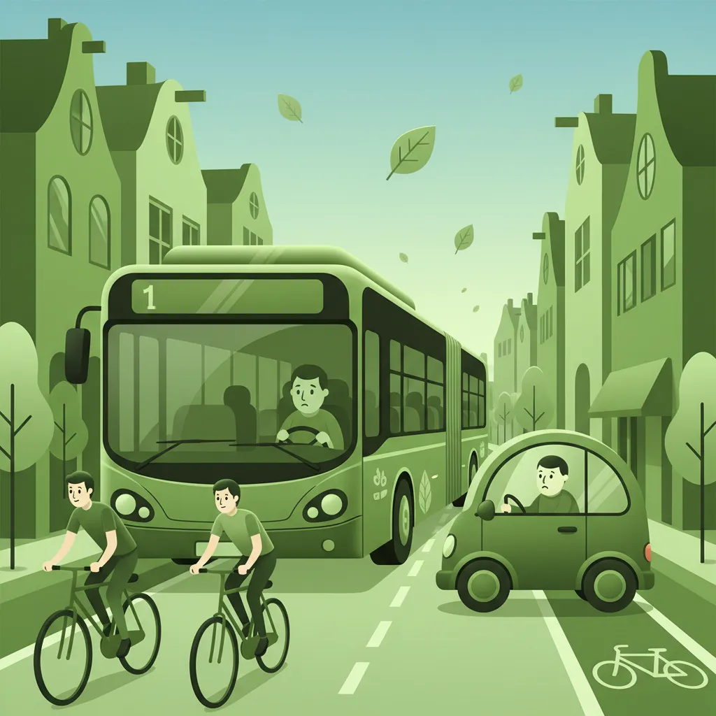 Motor theorie A1 Nederland: Interactie met bussen, vrachtwagens en kwetsbare verkeersdeelnemers