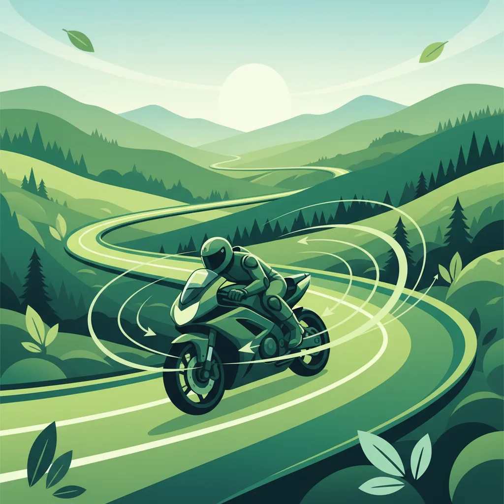 Holenderska teoria na motocykl A1: Fizyka kątów pochylenia i sił odśrodkowych