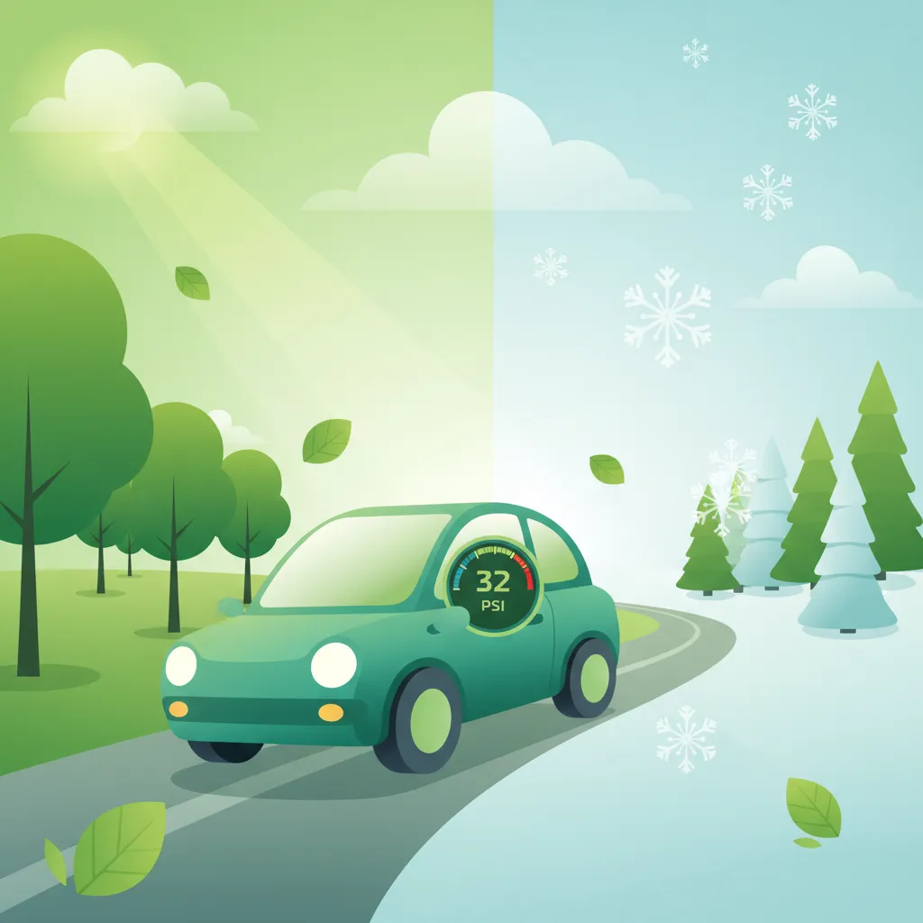 Val av däck och däcktryck för olika årstider översiktsbild för lektionen