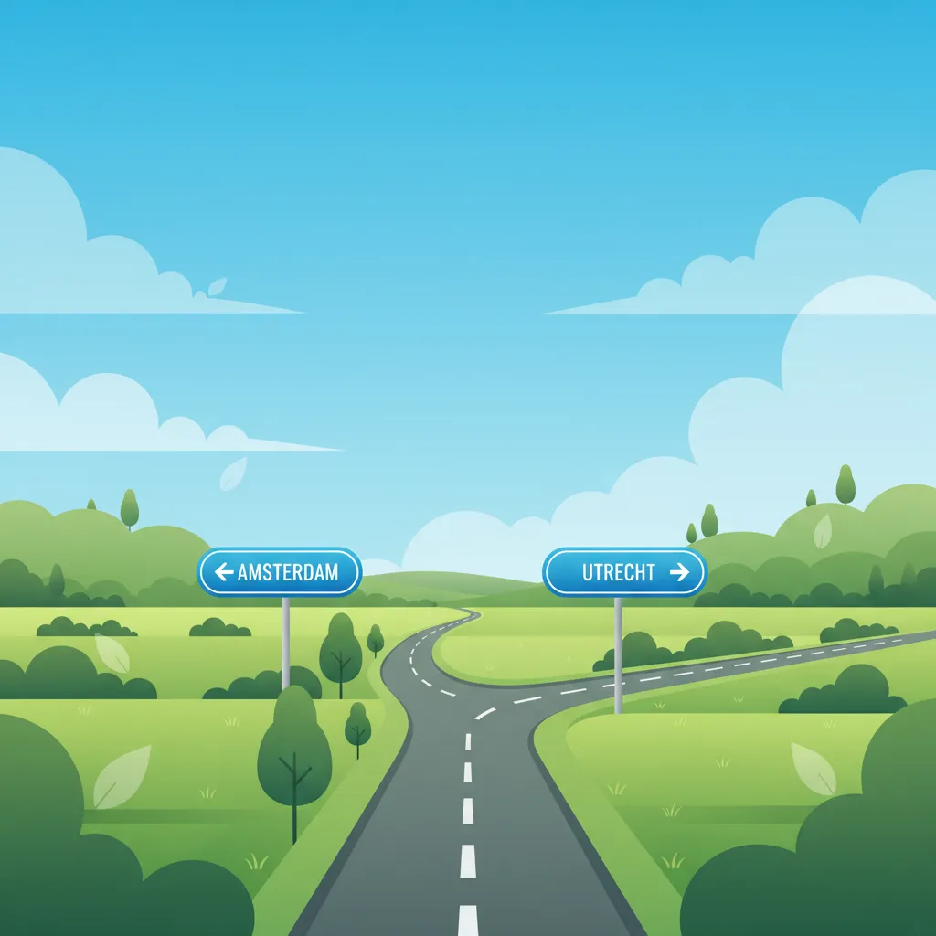 Nederlandse Motor Theorie A: Informatieborden (richtings- en bestemmingstekens)