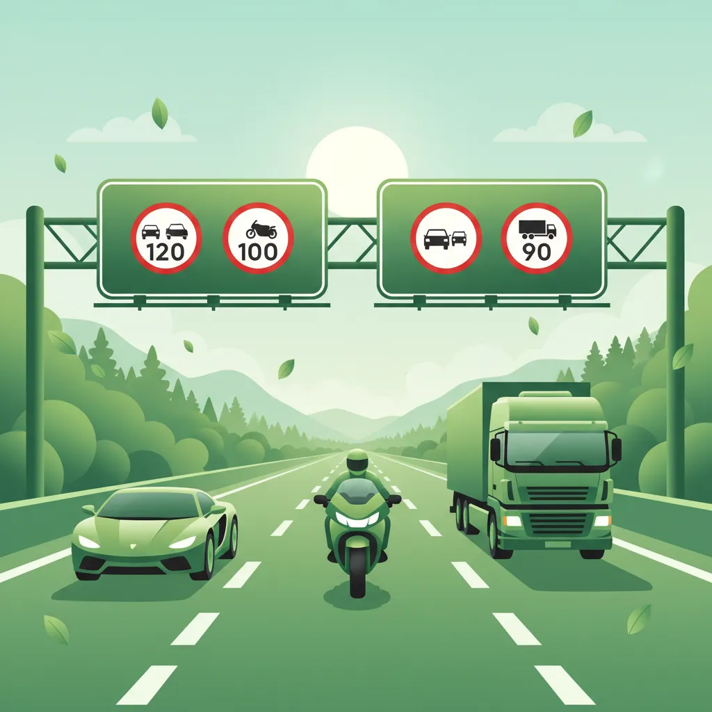 Dutch Driving Theory AM: Speed Limits per Vehicle Category