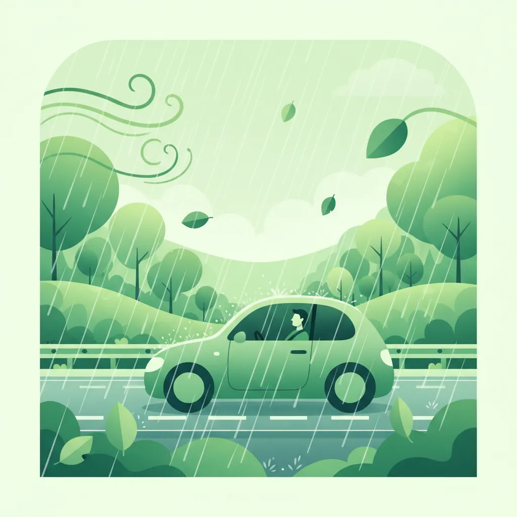 Holenderska teoria motocyklowa A: Procedury awaryjne w trudnych warunkach pogodowych