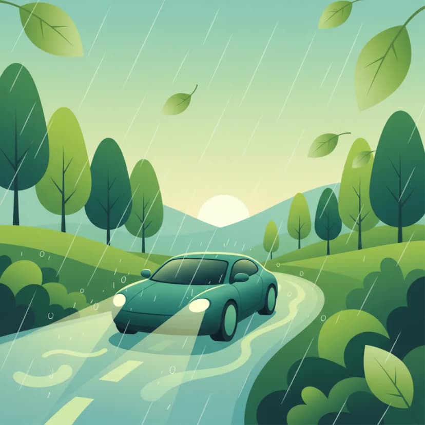 Visibility Challenges in Fog, Rain, and Snow driving theory lesson