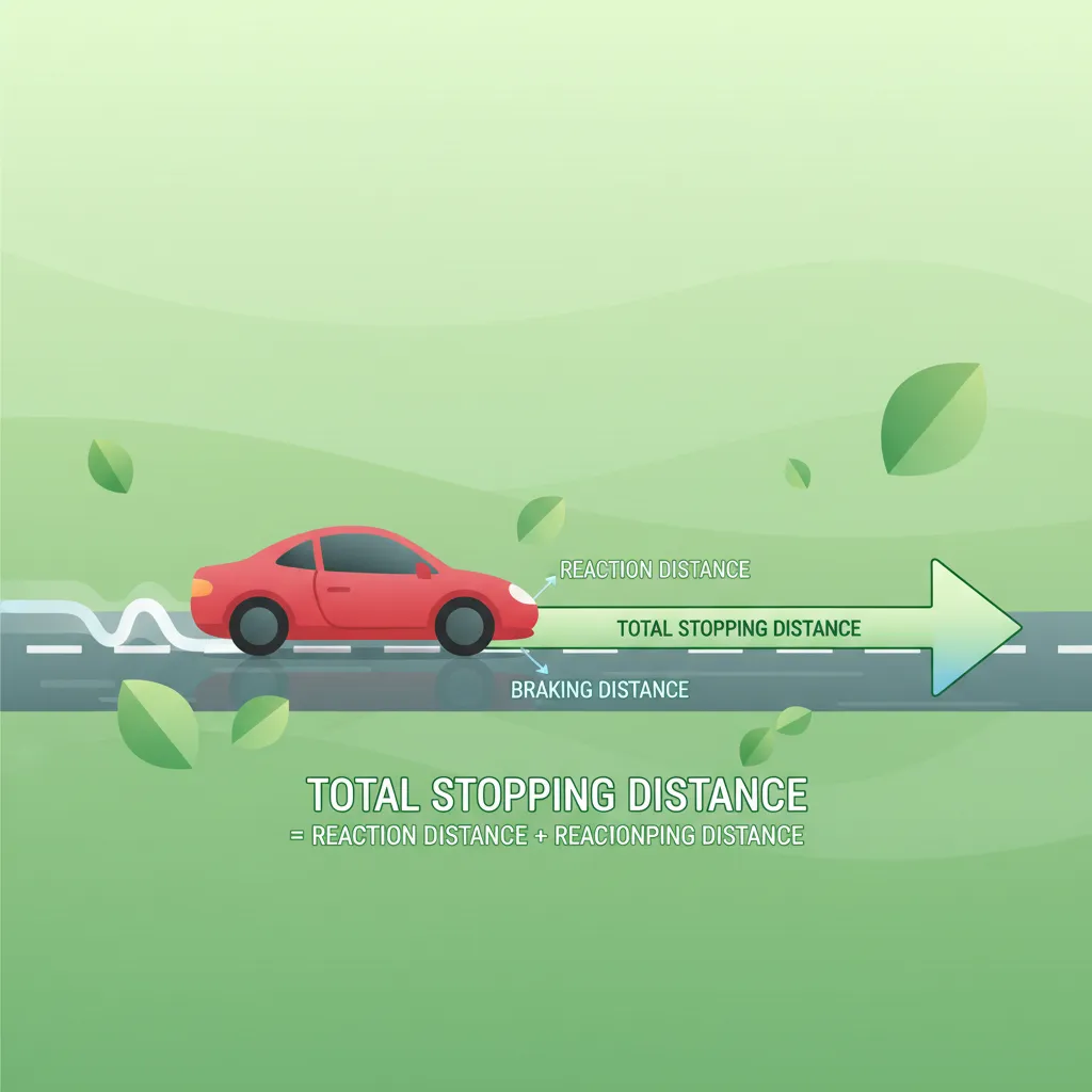 Dutch A1 Motorcycle Theory: Calculation of Stopping Distances