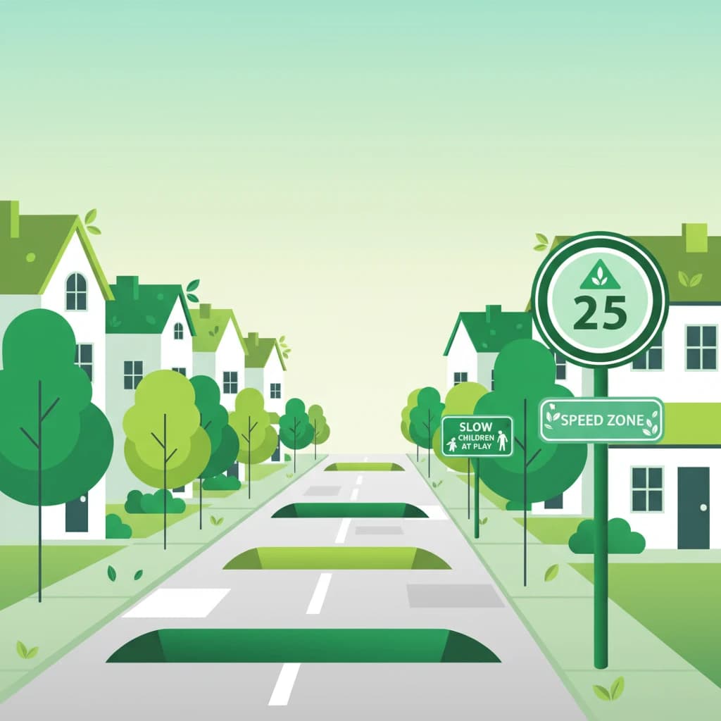 Nederländsk Körkortsteori B: Särskilda hastighetzoner