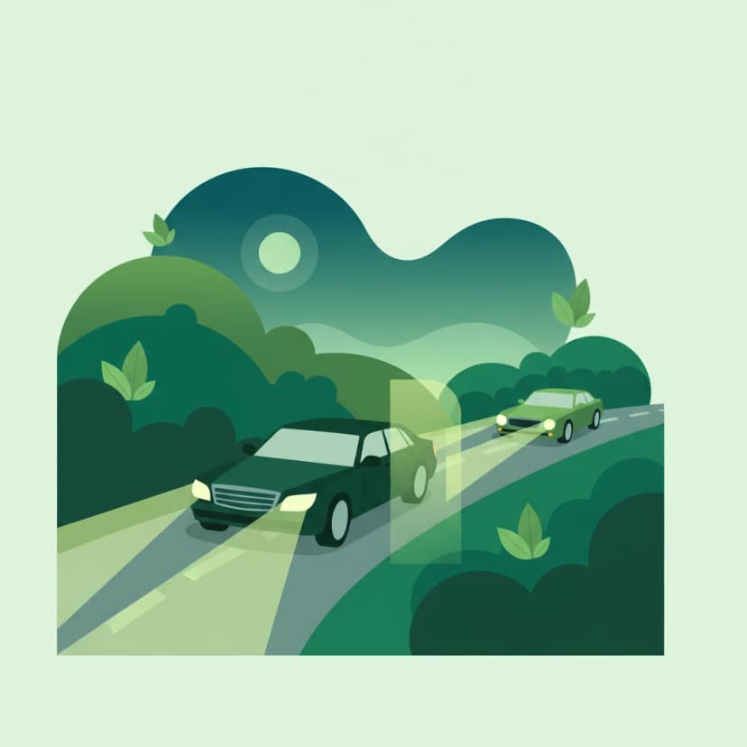 Using Vehicle Lights Correctly lesson image