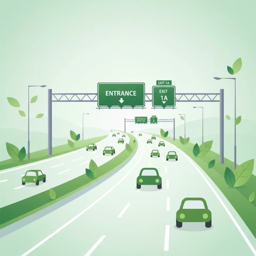 Autoweg (Expressway) Rules driving theory lesson