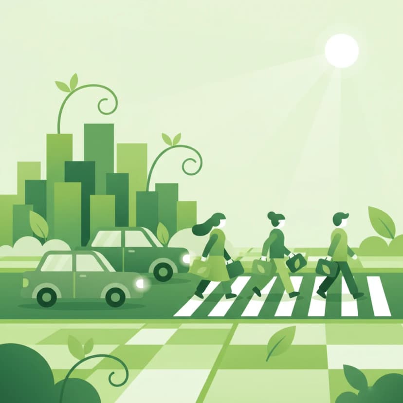 Obraz lekcji Priorytet pieszych i przejść dla pieszych