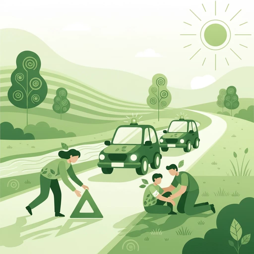 Actions at an Accident Scene lesson overview image