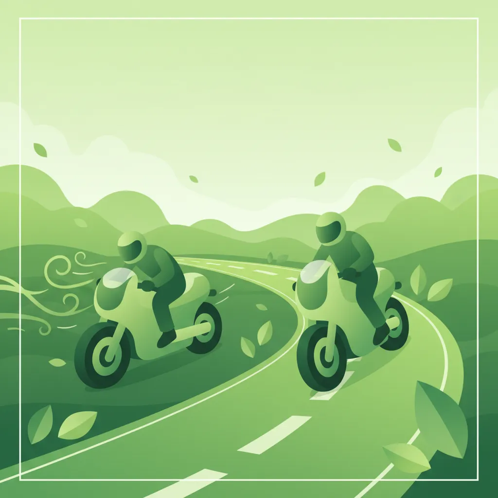 Wind Effects on Two‑Wheel Stability driving theory lesson