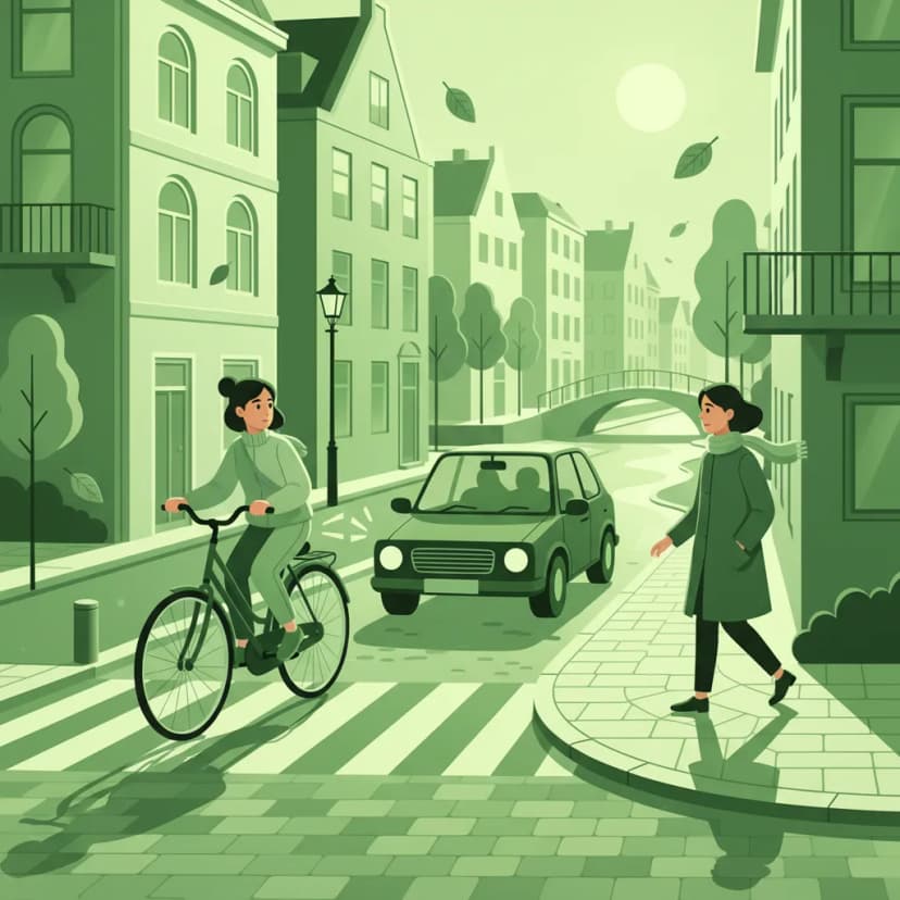 Hazard Identification in Urban Traffic lesson image