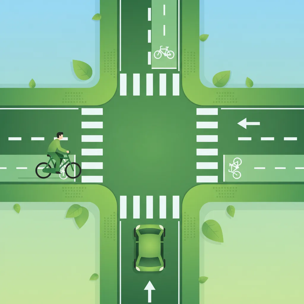 Overzichtsafbeelding van de les Wegmarkeringen en Indicaties op het Wegdek