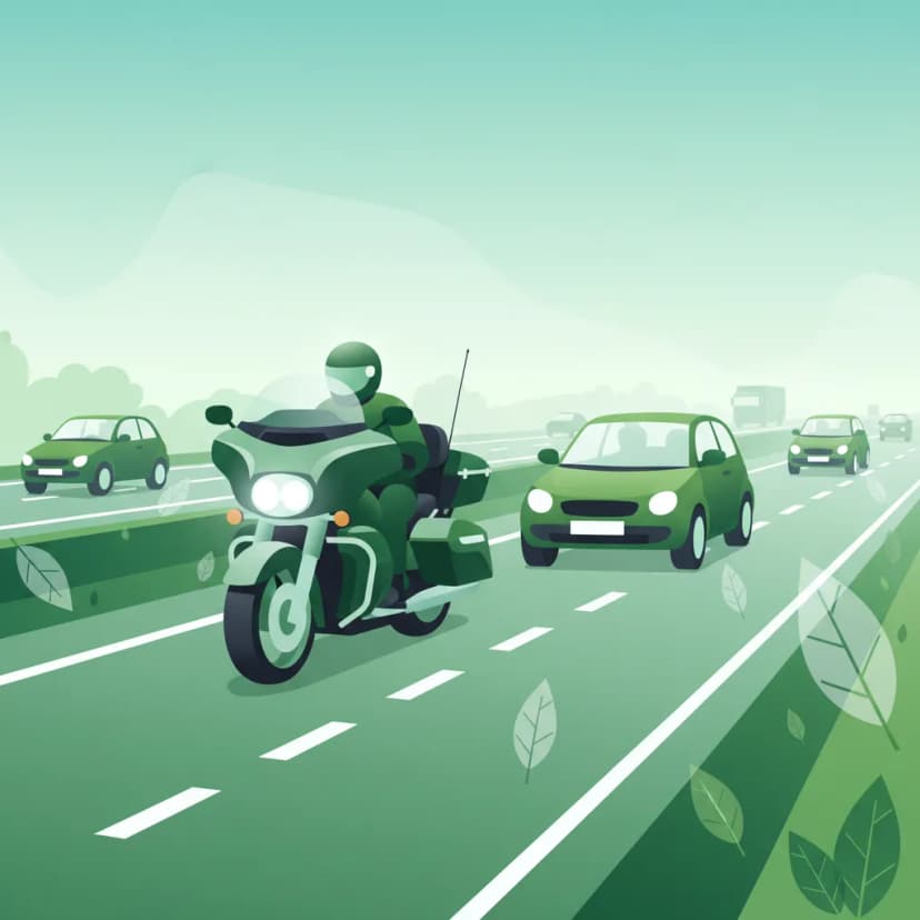Overtaking on Motorways with Large Motorcycles lesson image
