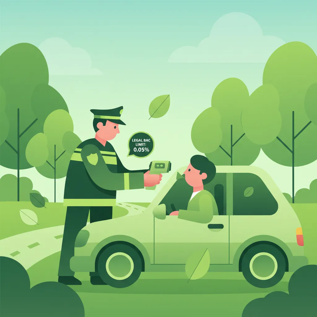 Legal Blood Alcohol Concentration (BAC) Limits lesson overview image