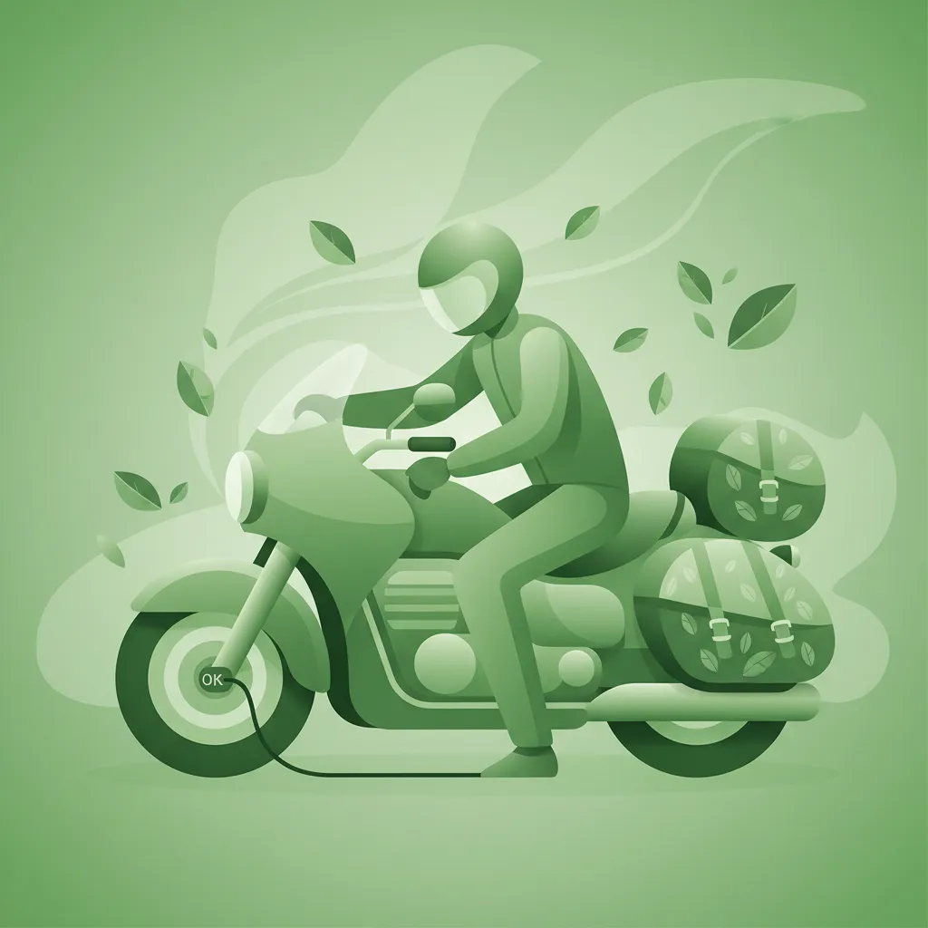 Holenderska teoria motocyklowa (A2): Kontrole przed jazdą i regulacje przy dodatkowym obciążeniu