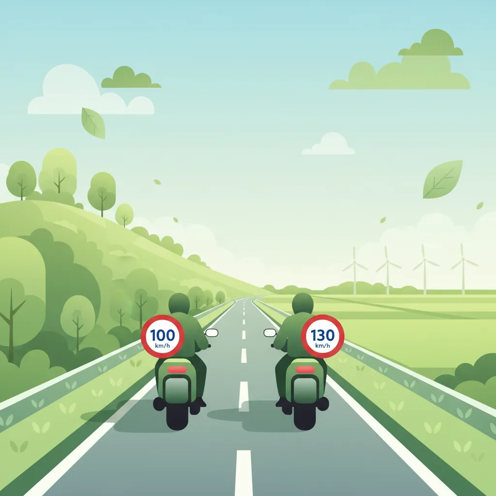 National Speed Limits for Motorcycles (max. snelheden) lesson image
