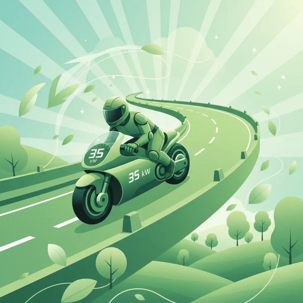 Hantering av acceleration och effektbegränsning (35 kW) översiktsbild för lektionen