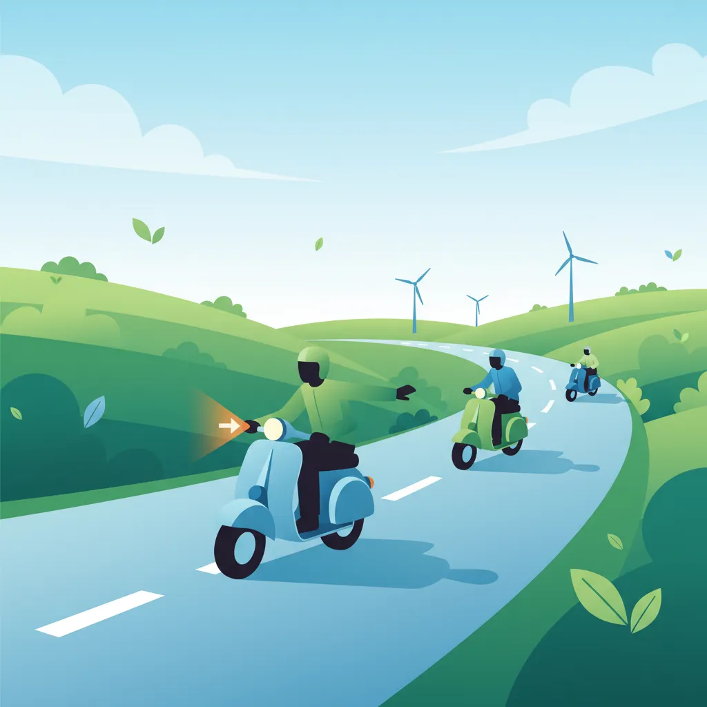 Seguridad en Conducción Grupal de Ciclomotores en Holanda: Reglas Esenciales para tu Examen Teórico