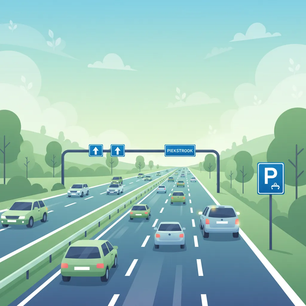 Dutch Hard Shoulder & Emergency Lane Rules Practice for Your Driving Exam
