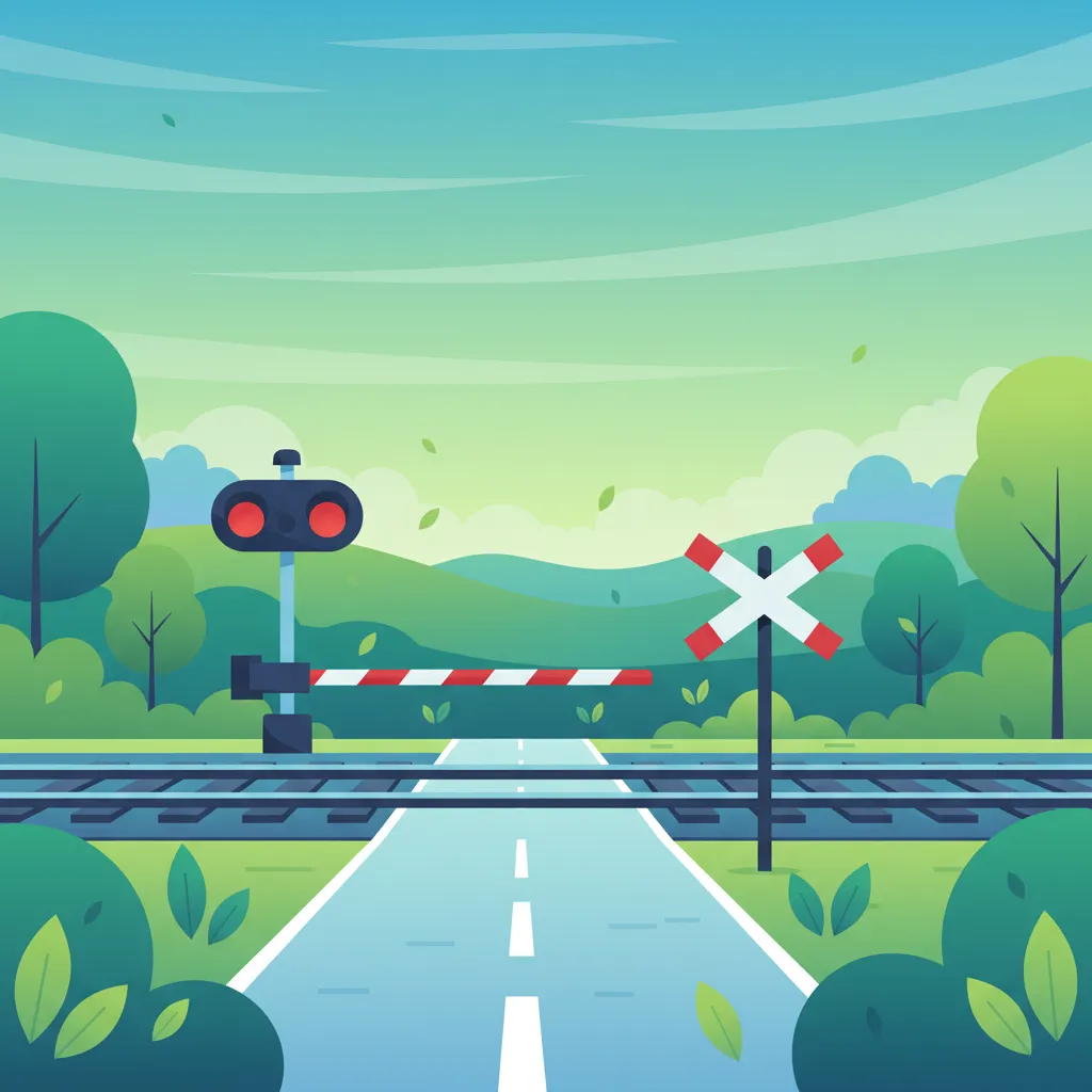 Dutch Driving Theory: Active vs. Passive Railway Crossings Explained