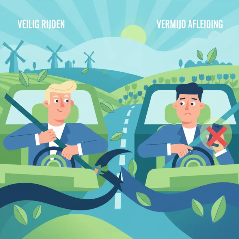 Seatbelt, Phone, and Distraction Penalties in the Netherlands