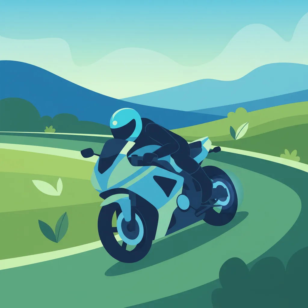 Motorcycle Braking While Leaning for Advanced Riders (Category A)