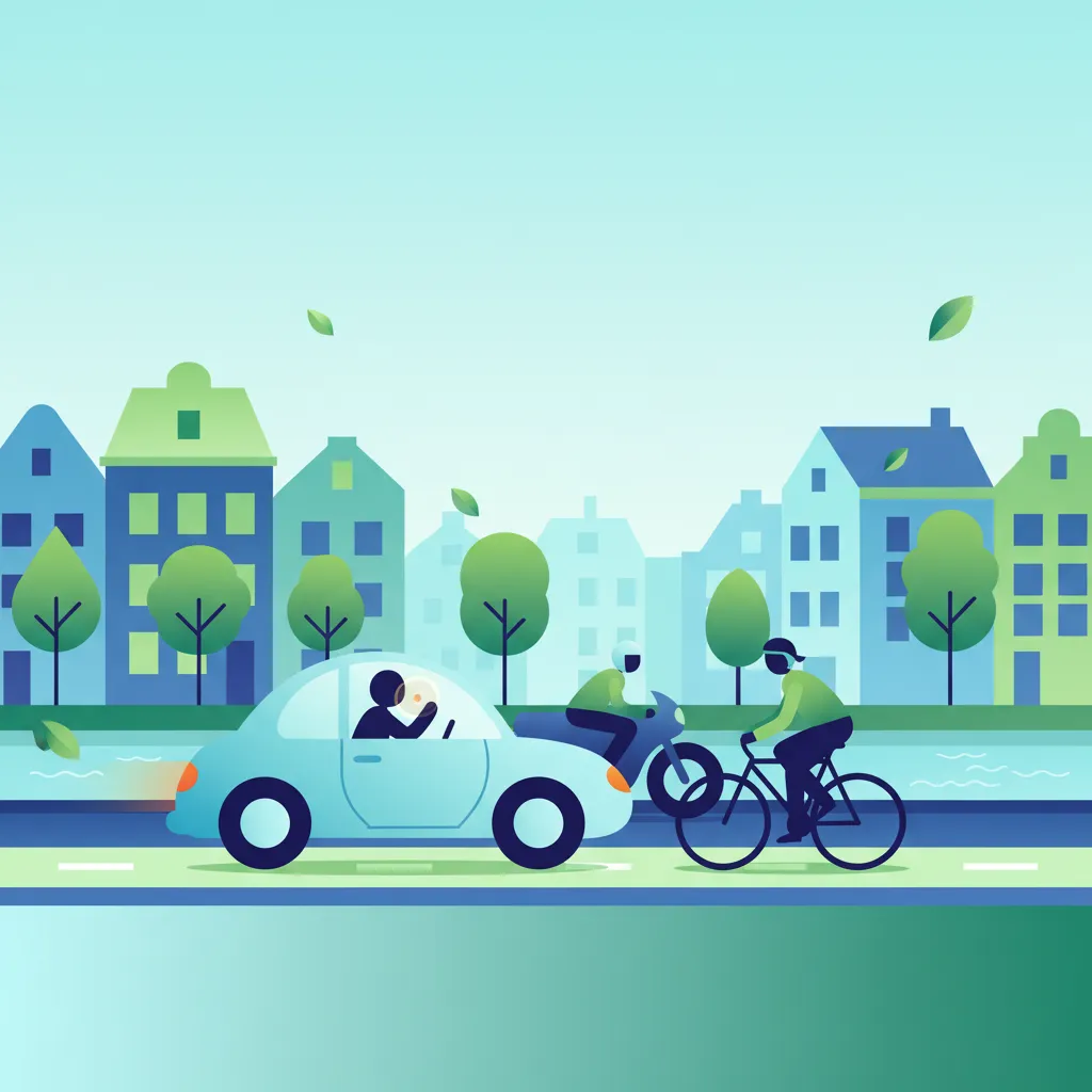 Nederlandse Rijtheorie: Gevaarherkenning voor Fietsers en Motocyclisten