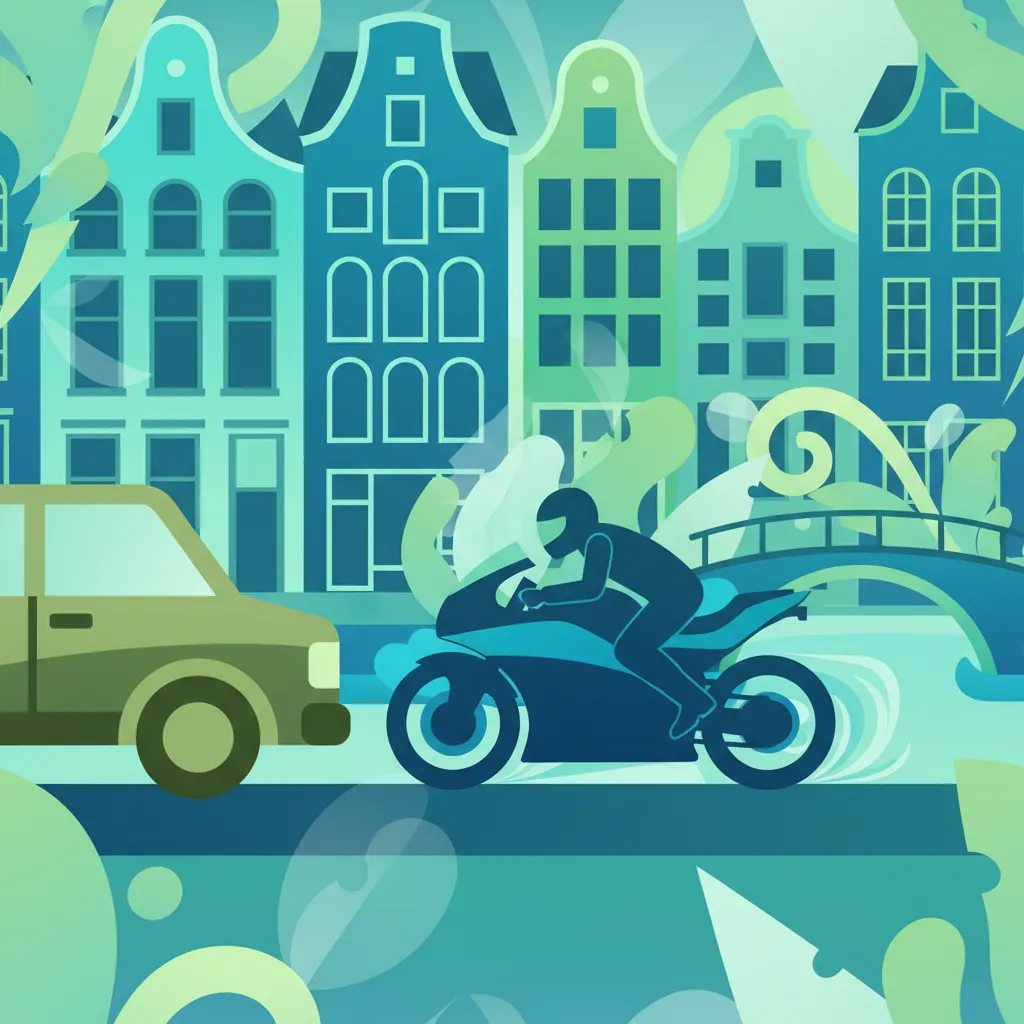 Advanced A Evasive Manoeuvres for Dutch Motorcycle Theory