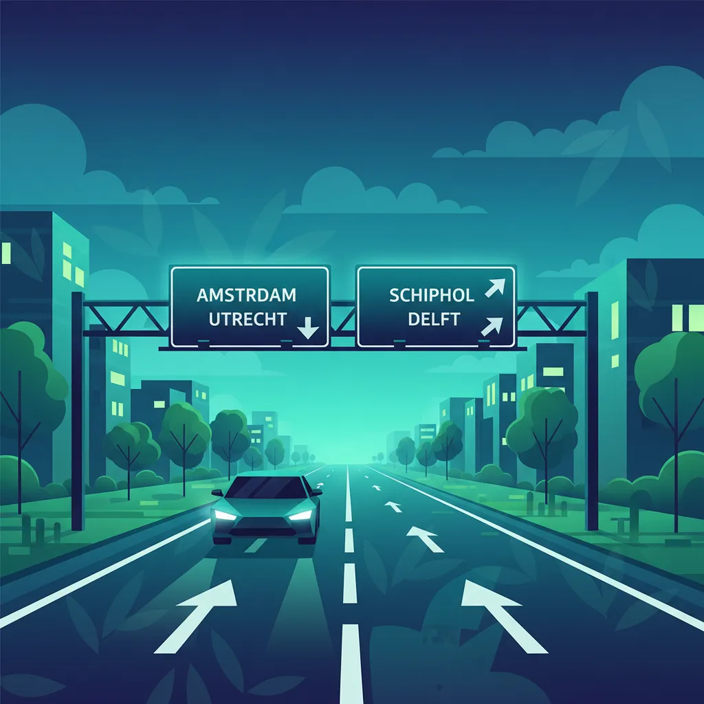 Dutch Driving Theory: Information Signs at Intersections