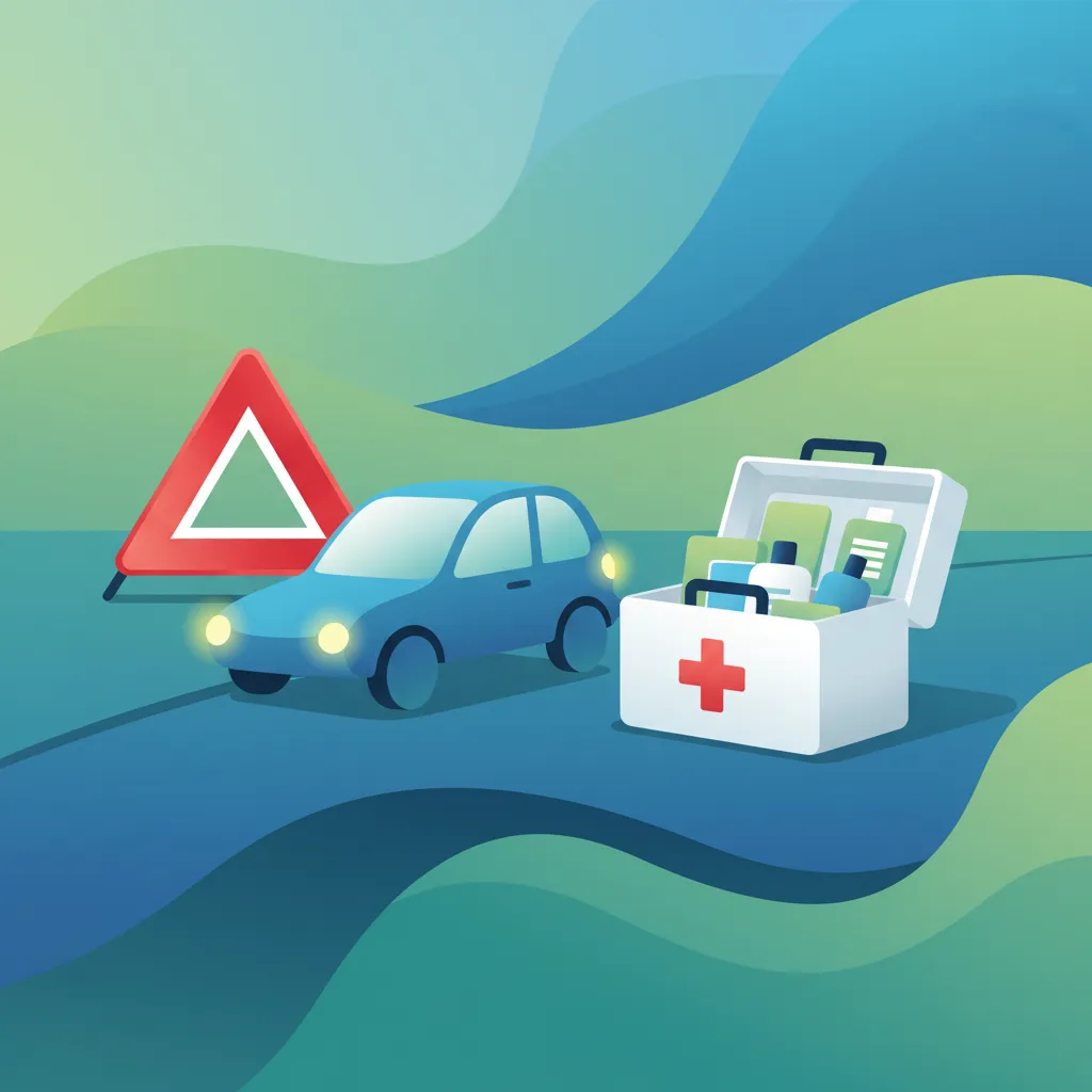 First Steps After a Car Accident: Dutch Driving Theory Exam Prep