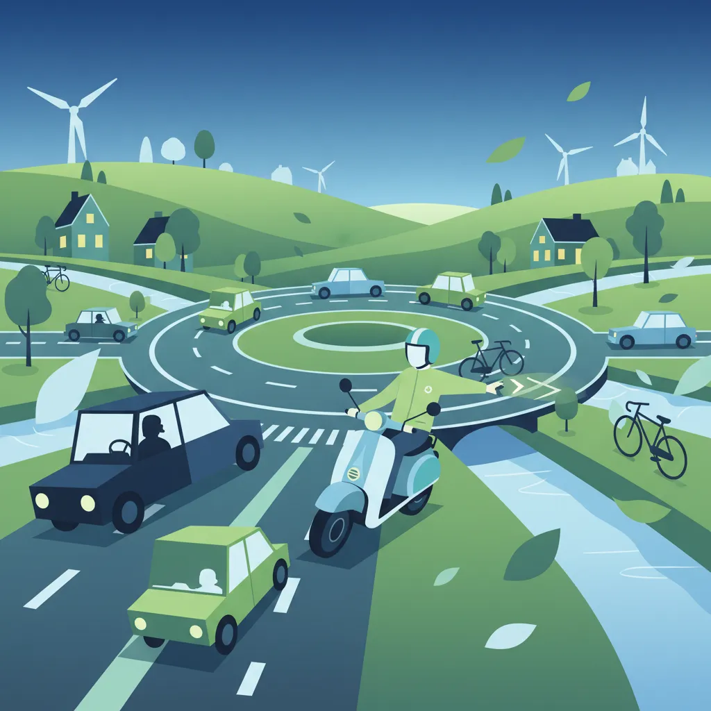 Dutch Moped Theory: Navigating Roundabouts Safely (AM Riders)